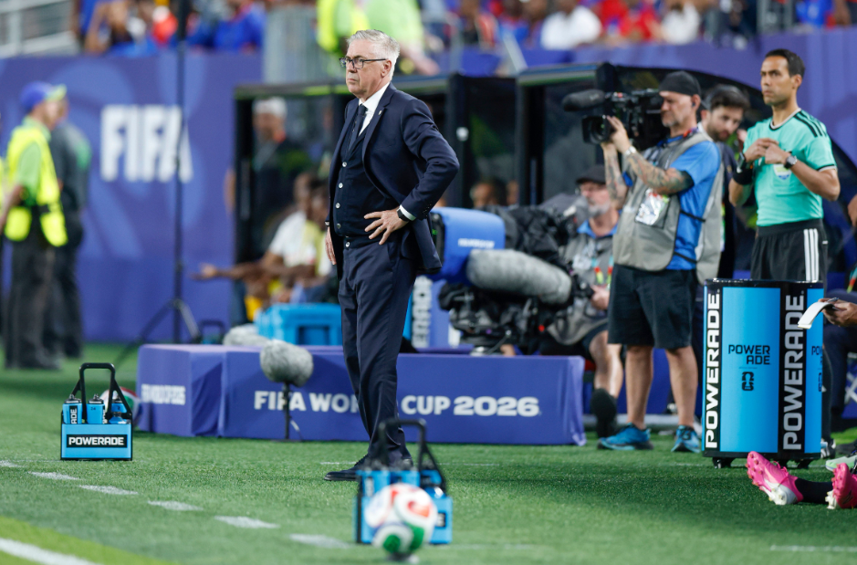 Ancelotti elogia Vinicius Jr. e Cunha após vitória do Brasil na Copa
