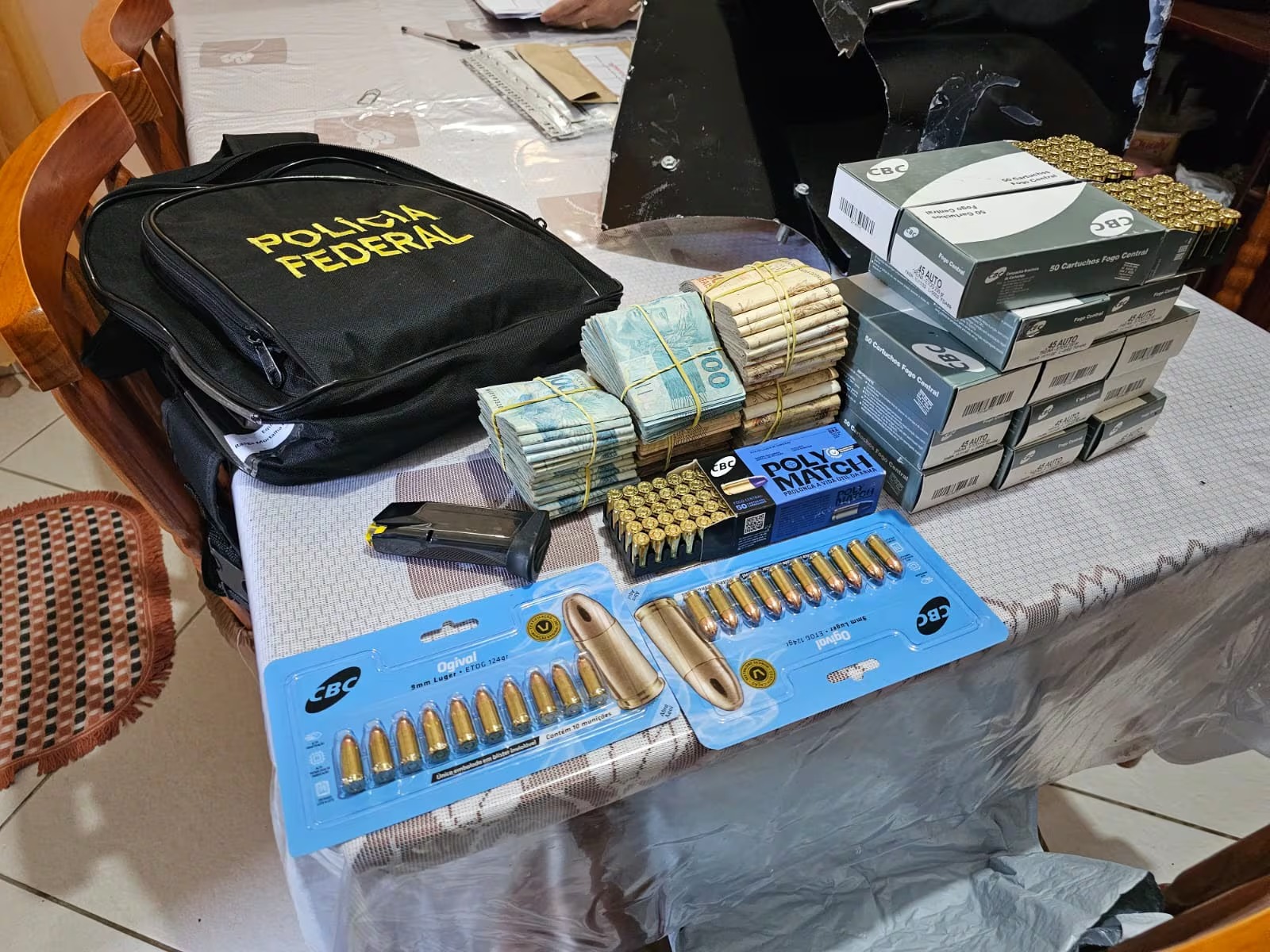 PF realiza operação contra contrabando de brasileiros para os EUA