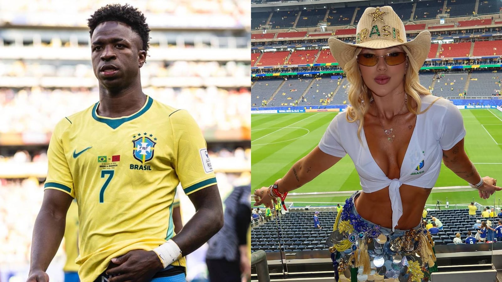 Vini Jr. manda mensagem para Virginia após vitória do Brasil na Copa do Mundo