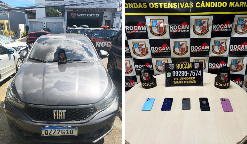 Polícia prende dupla suspeita de roubo na zona Norte de Manaus