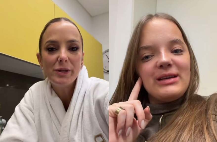 Ticiane fala sobre ciúmes e passado amoroso em interação com Rafa