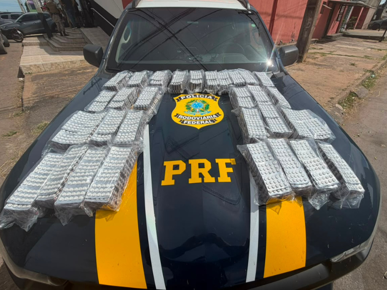 PRF apreende quase 24 mil comprimidos de anfetamina em Tocantins