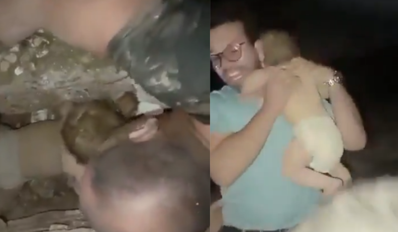 Bebê é resgatado com vida após terremoto devastador na Venezuela