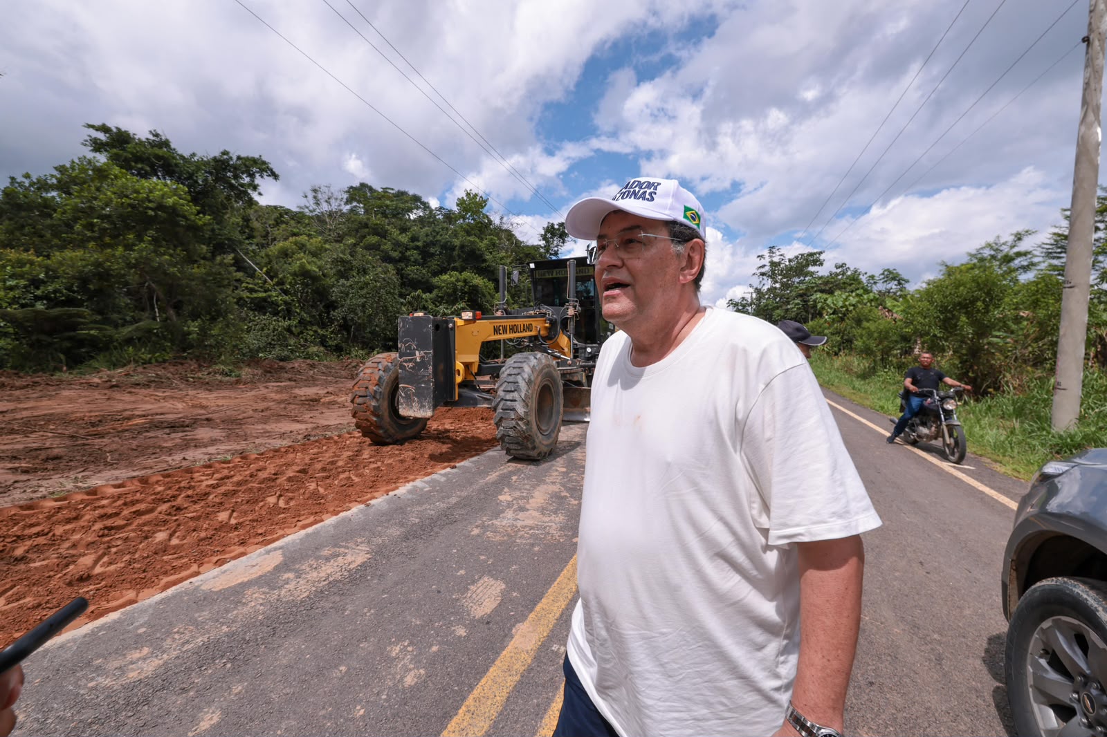 Senador Braga Inspeciona Obras na Estrada Atalaia–Benjamin e Esclarece Sobre BR-319