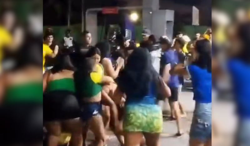 Briga entre homens e mulheres ocorre em posto de combustíveis em Coari