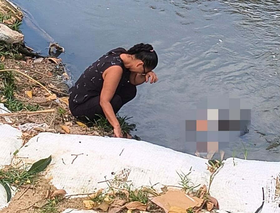 Corpo é encontrado em igarapé na Avenida Brasil, em Manaus
