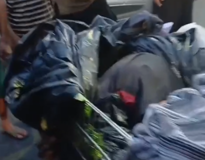 Corpo de homem é encontrado em carrinho de supermercado na Compensa