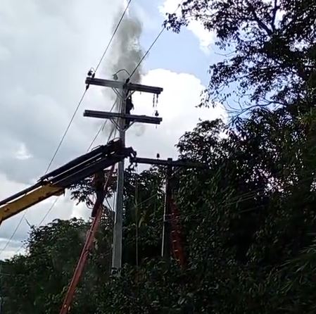 Trabalhador morre após descarga elétrica durante manutenção na BR-174