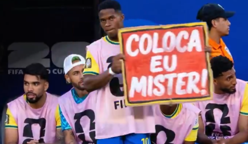 Endrick viraliza ao 'implorar' vaga na Seleção em vídeo de IA