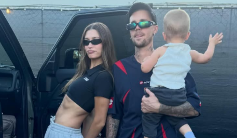 Hailey Bieber apresenta filho ao brigadeiro e celebra cultura brasileira