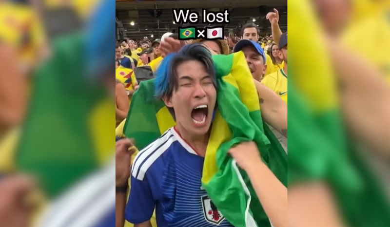 Conheça Gamix, o torcedor japonês que conquistou os brasileiros na Copa