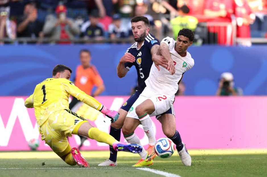 Marrocos vence Escócia em partida rápida e assume liderança do Grupo C