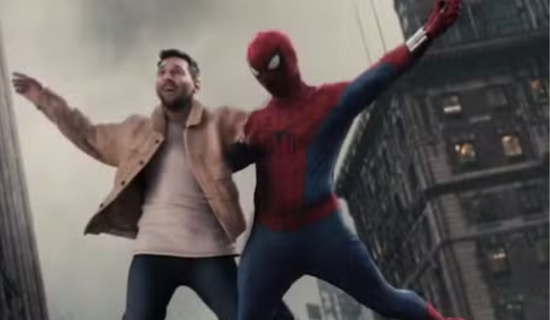 Messi voa em novo teaser de filme Homem-Aranha: Um Novo Dia
