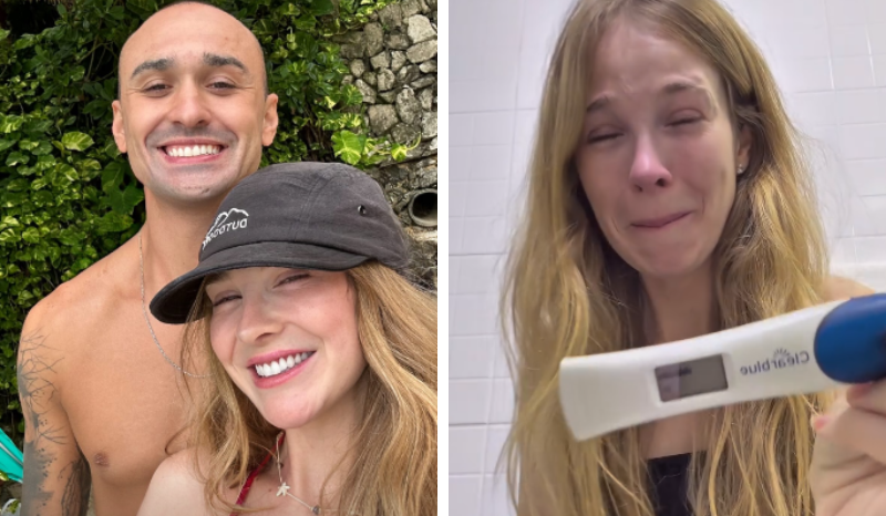 Sammy Sampaio anuncia gravidez do segundo filho e fala sobre relação com ex-BBB Pyong Lee