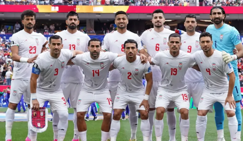 Seleção do Irã pede paz em carta deixada no vestiário em Los Angeles