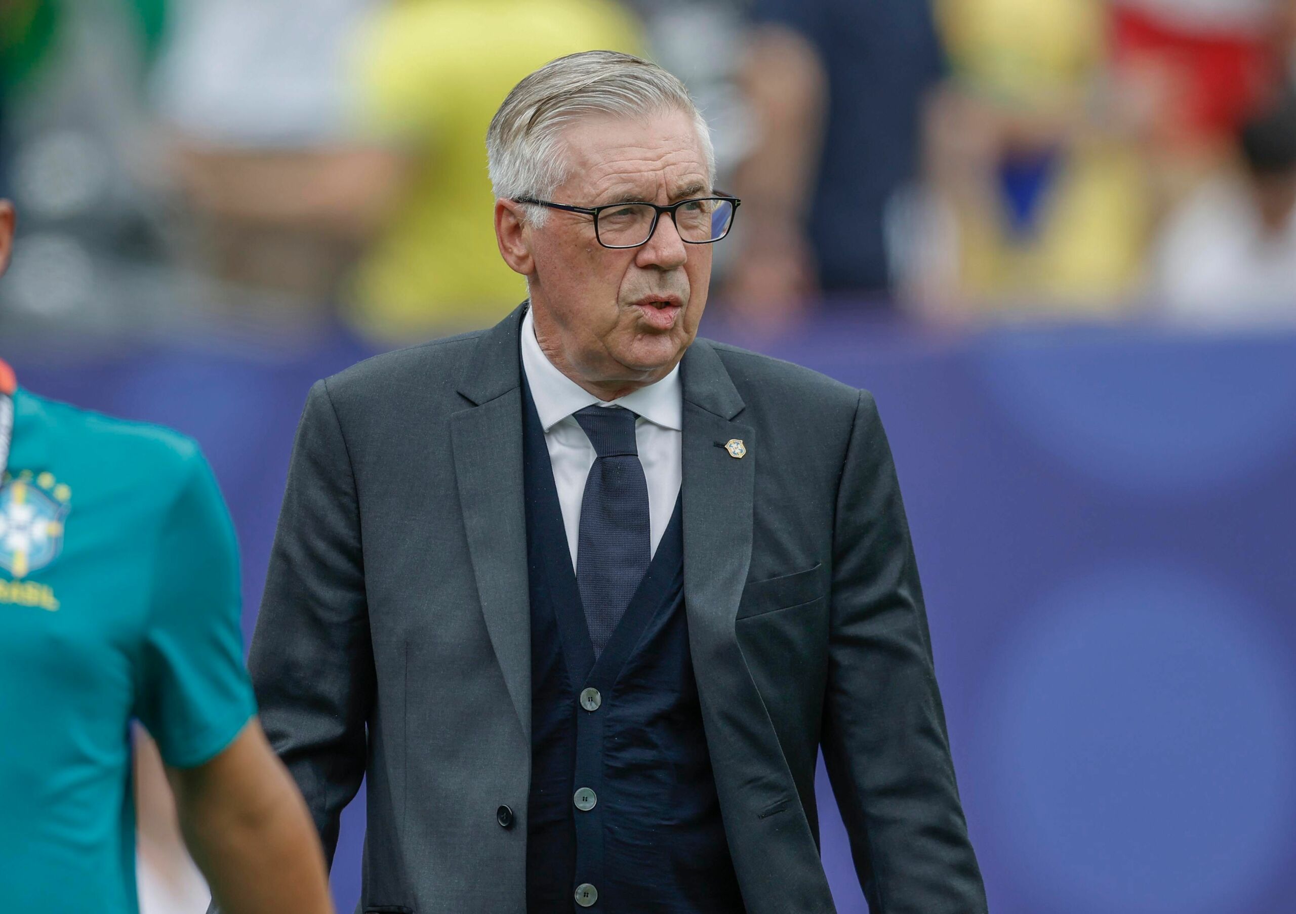 Ancelotti fala sobre convocação do Brasil durante visita ao Real Madrid