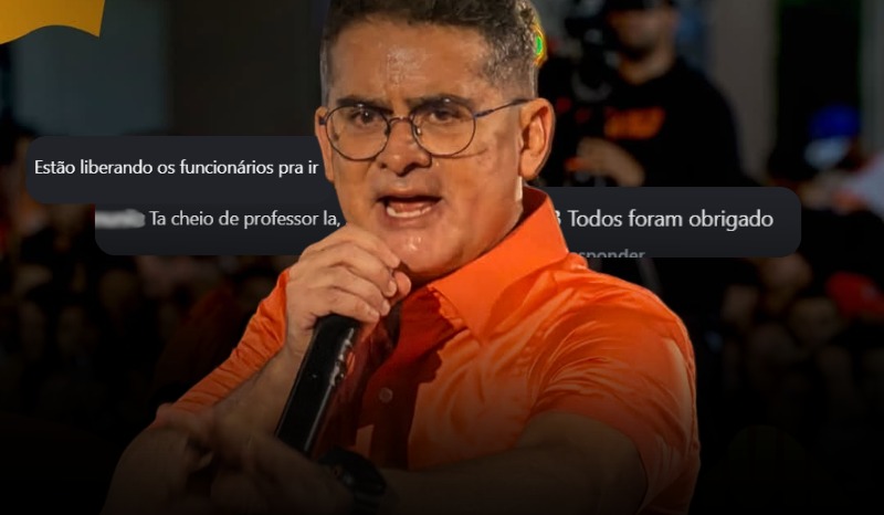 Servidores Relatam Pressão para Comparecer à Convenção de David Almeida