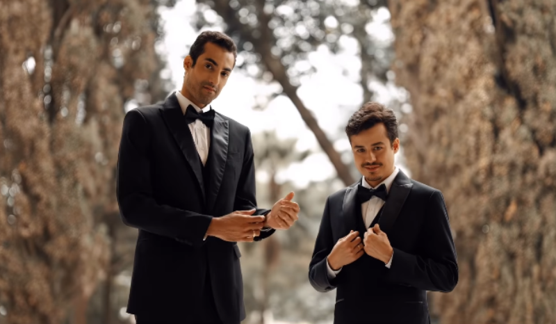 Douglas Souza e Gabriel Campos oficializam casamento em São Paulo