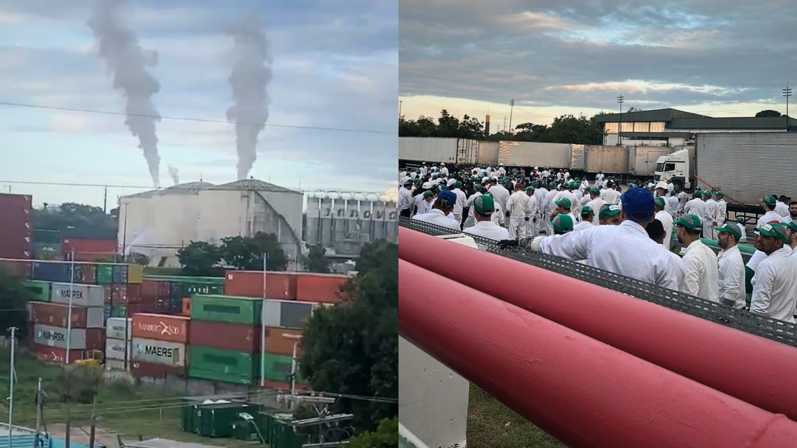 Vazamento de gás leva a evacuação de fábricas no Distrito Industrial de Manaus