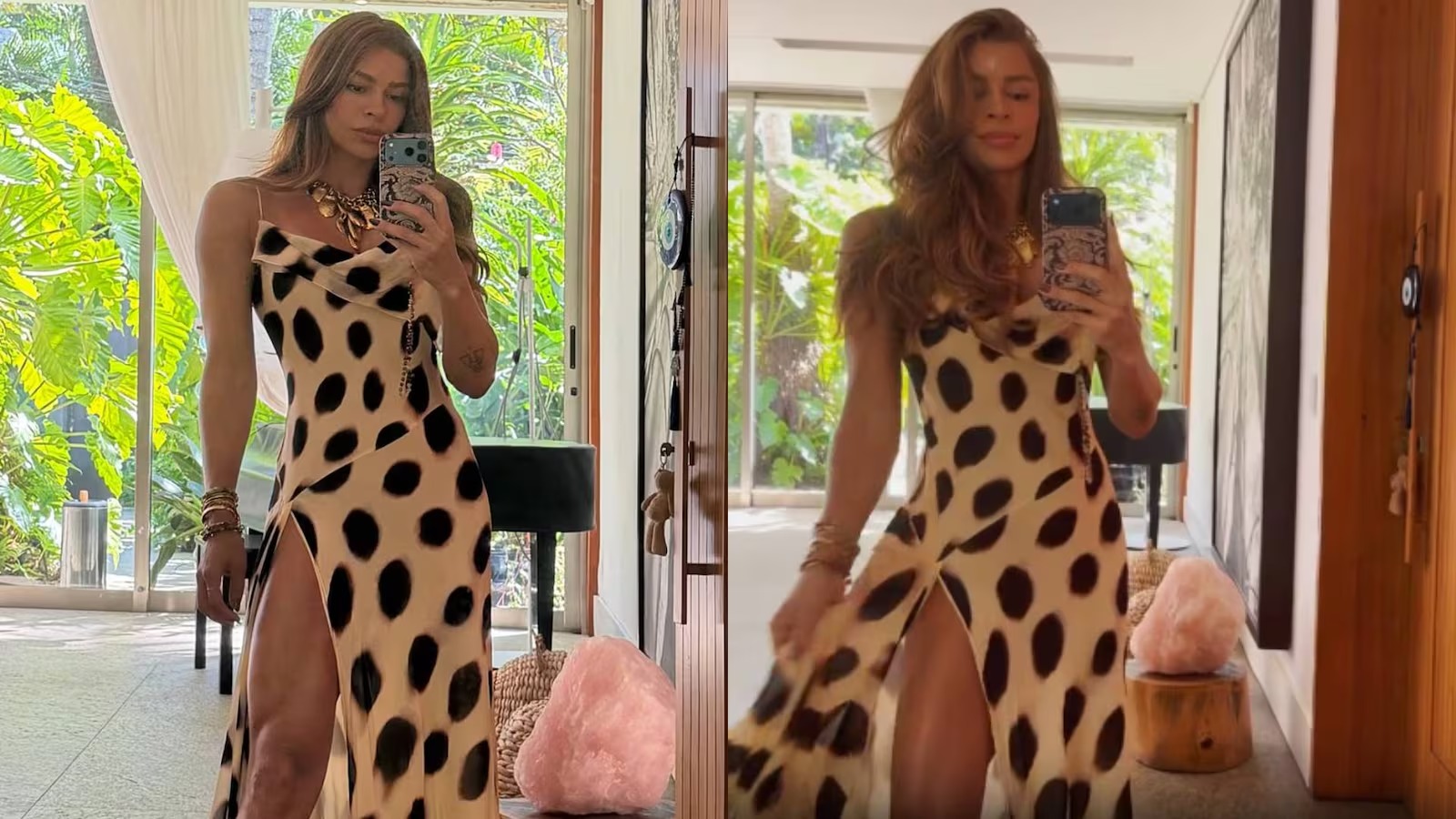 Grazi Massafera impressiona seguidores ao mostrar coxa musculosa