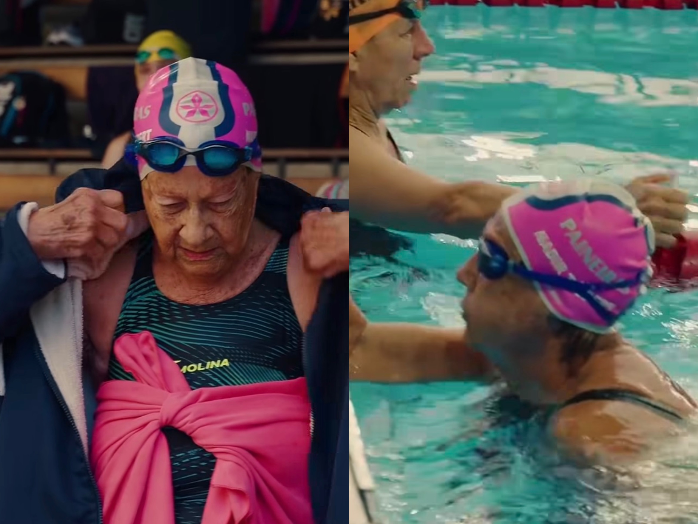 Nadadora de 93 anos quebra recorde histórico em Campeonato Brasileiro Master