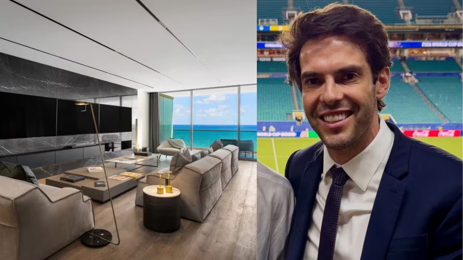 Kaká investe R$ 44 milhões em apartamento de luxo em Miami