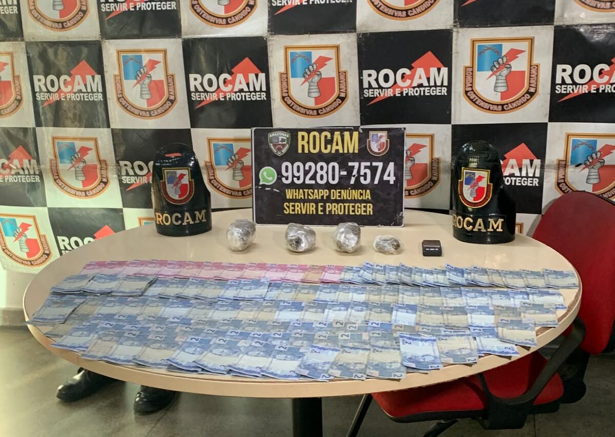 Polícia apreende drogas e dinheiro após suspeitos fugirem no Dom Pedro