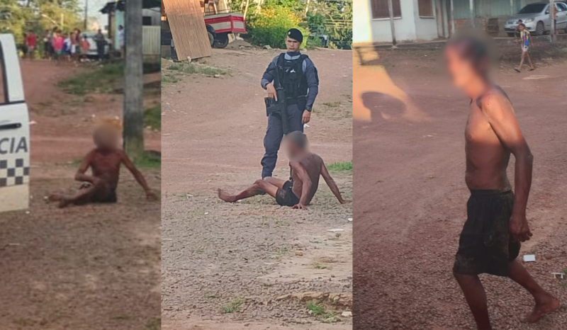 Homem é espancado por moradores após suspeita de abuso contra criança em Presidente Figueiredo
