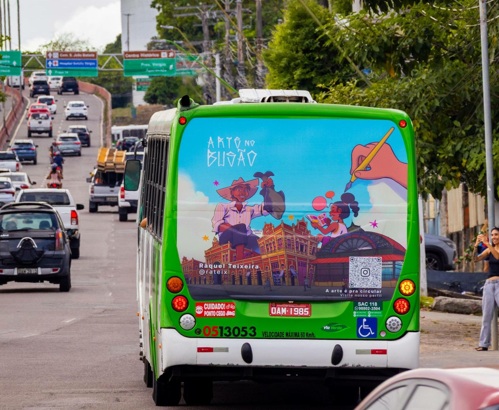 Inscrições abertas para a segunda edição do Arte no Busão em Manaus