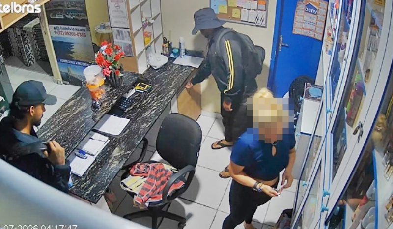 Assalto a hotel em Manaus resulta em prejuízo de mais de R$ 20 mil