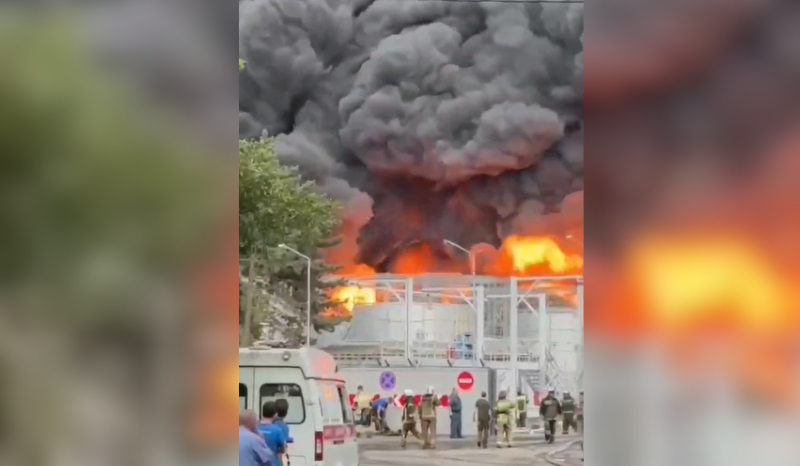 Drones ucranianos atacam refinarias na Rússia e provocam incêndios
