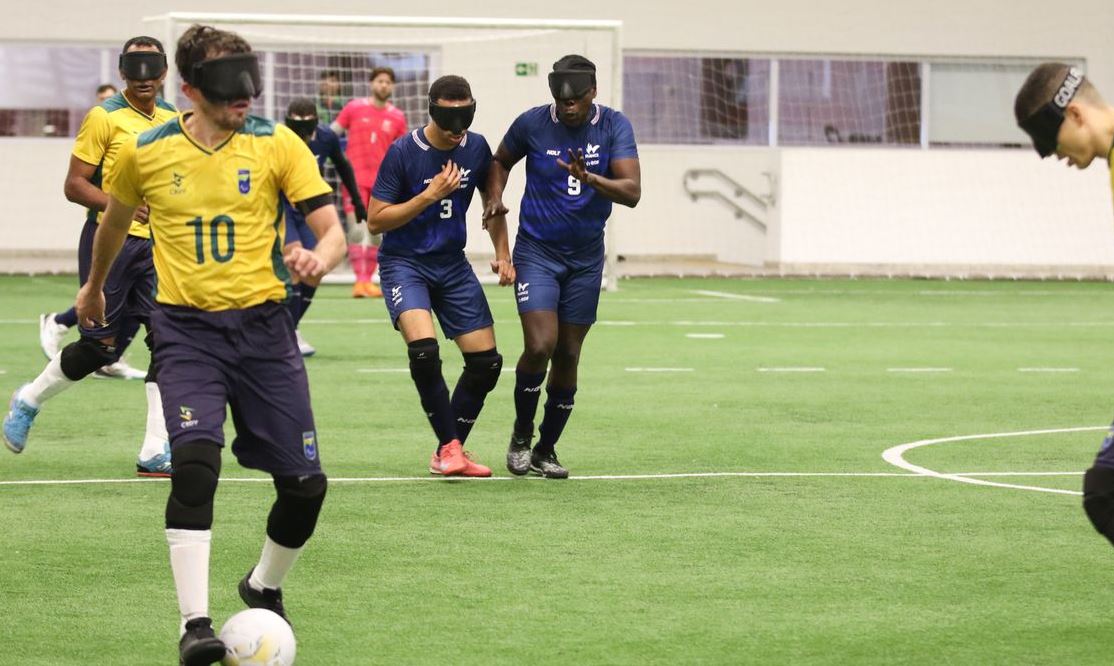 Brasil inicia sua jornada no futebol de cegos nos Jogos Parasul-Americanos