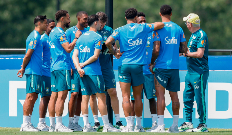 Brasil se prepara para enfrentar a Noruega nas oitavas da Copa do Mundo