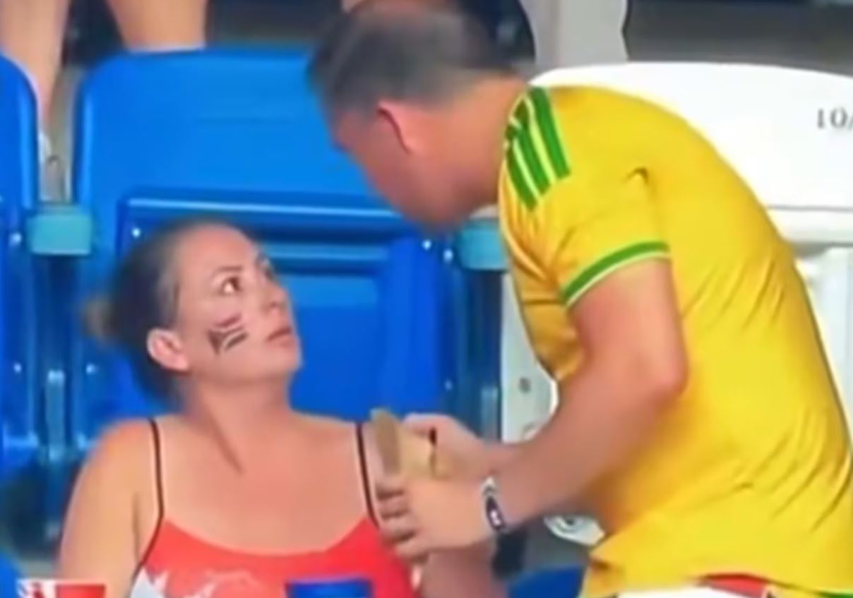 Discussão em partida da Copa do Mundo chama atenção nas redes sociais