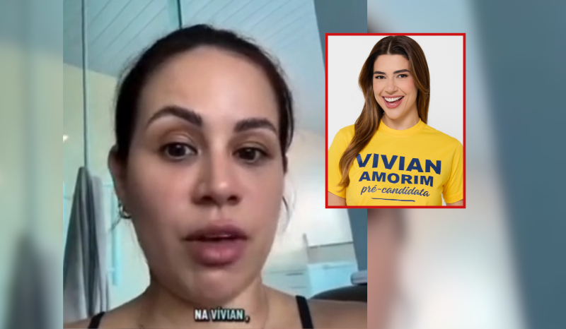 Vivian Amorim é criticada após anunciar pré-candidatura no Amazonas