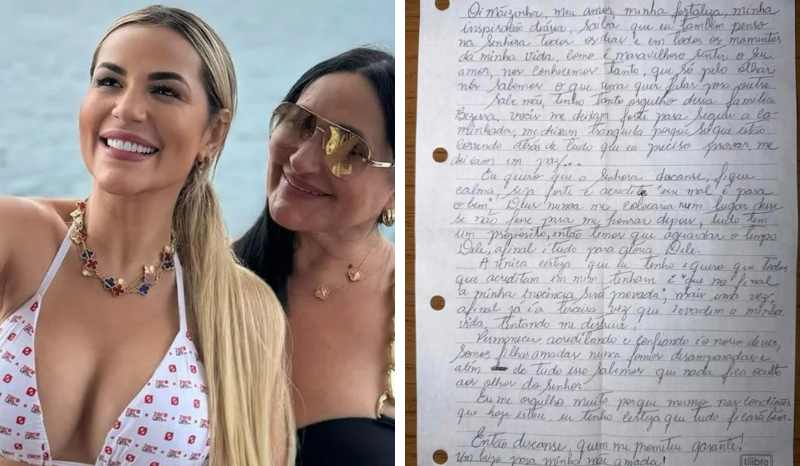 Deolane Bezerra escreve carta da prisão: 'Esse mal é para o bem'