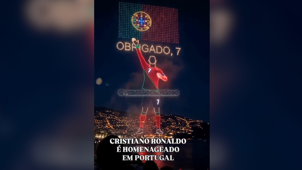 Cristiano Ronaldo recebe homenagem emocionante na Ilha da Madeira