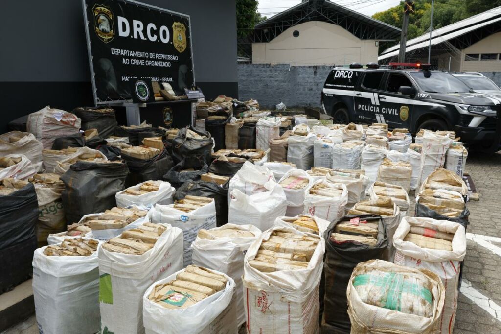 Polícia Civil do Amazonas desmantela narcotráfico com R$ 132,2 milhões em apreensões