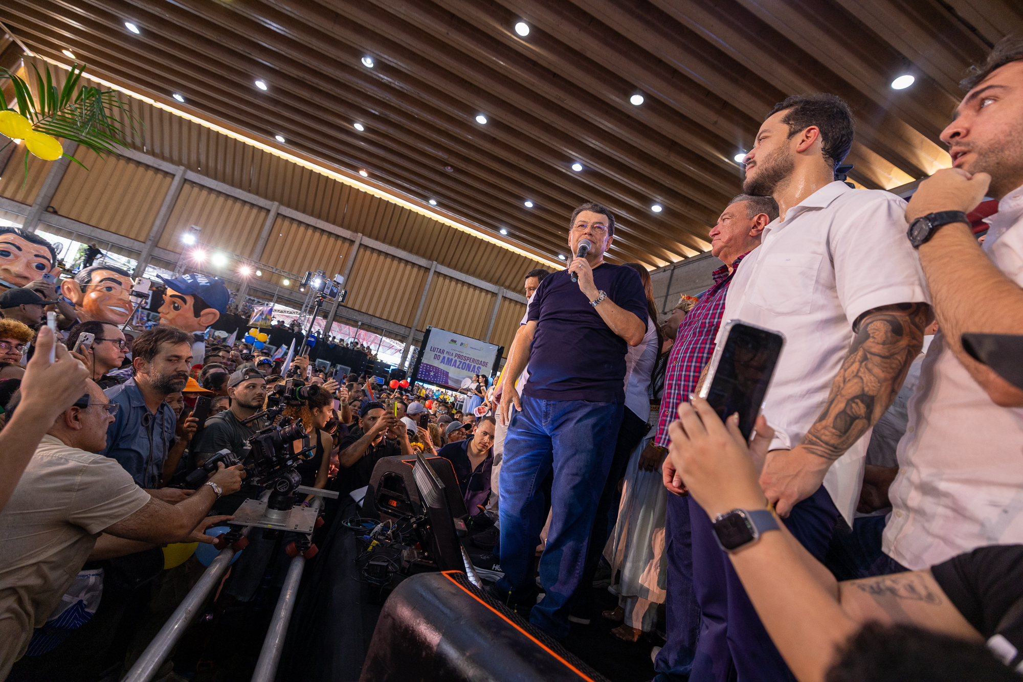 Eduardo Braga formaliza candidatura ao Senado e destaca BR-319 e ZFM