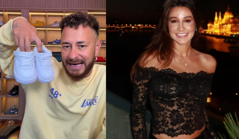 Fred Bruno anuncia chegada do segundo filho com Indi Lunar