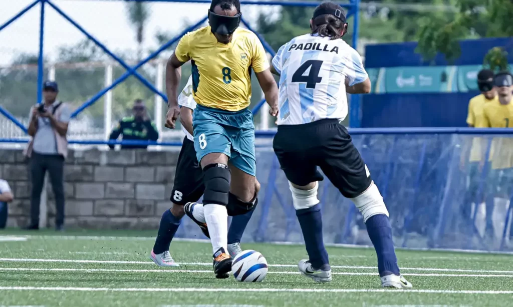 Brasil brilha nos Jogos Parasul-Americanos e conquista ouro no futebol de cegos