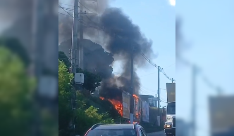 Incêndio no Japiim é o terceiro registrado em Manaus nesta sexta-feira