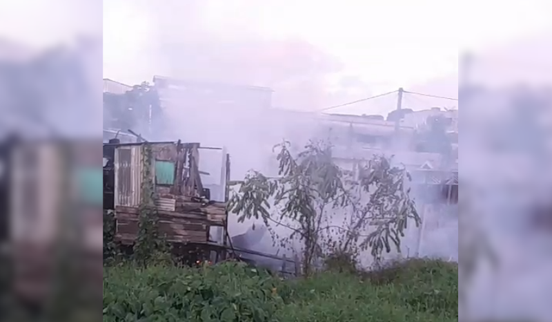 Incêndio em Manacapuru destrói casas e mobiliza Corpo de Bombeiros