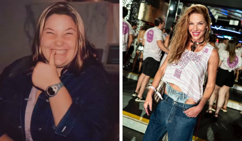 Luiza Zveiter revela sua transformação após perder 70 kg