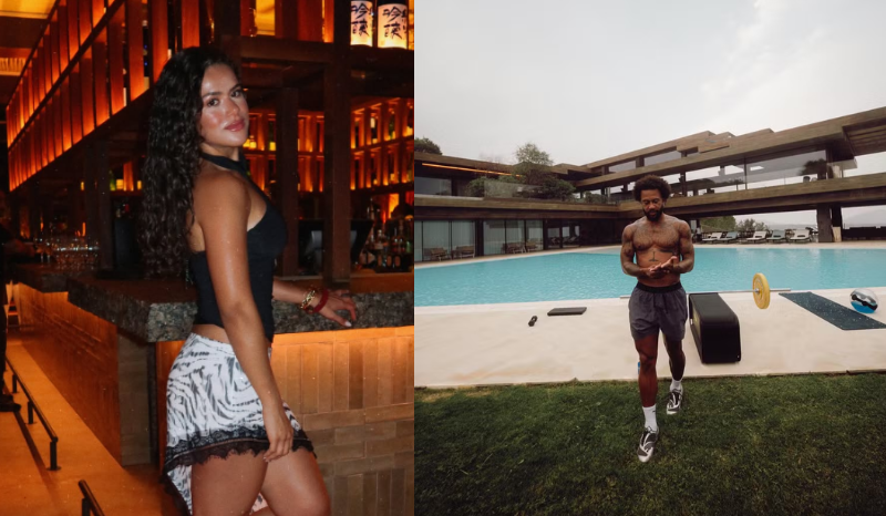 Maisa Silva e Memphis Depay geram rumores de romance durante férias na Espanha