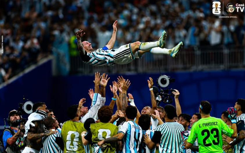 Argentina vence o Egito por 3 a 2 e avança às quartas da Copa do Mundo