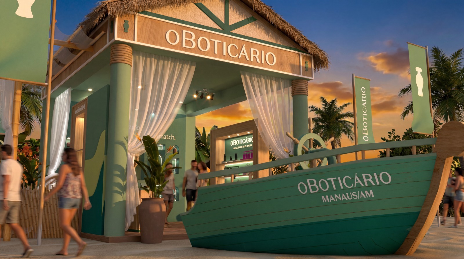 O Boticário celebra o Verão Amazônico com sustentabilidade em Manaus