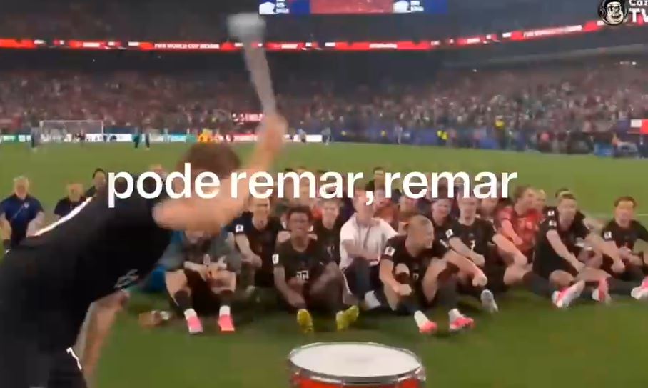 Toada 'Pode Remar' do Boi Garantido vira sucesso na Copa do Mundo