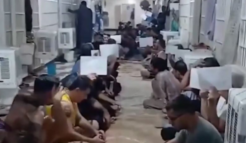 Presos no Irã costuram os lábios em protesto contra a pena de morte