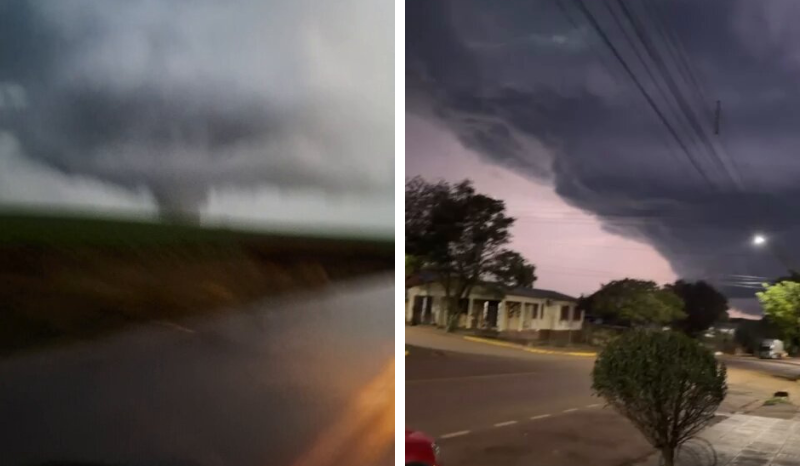 Tornado devasta cidades no Rio Grande do Sul e deixa feridos